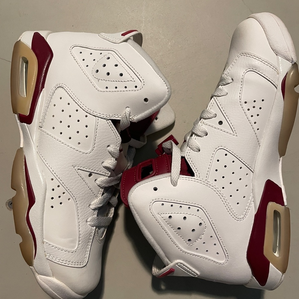 Maroon Jordan Retro 6s